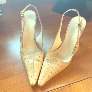 Giuseppe zanotti sling back shoes size 8